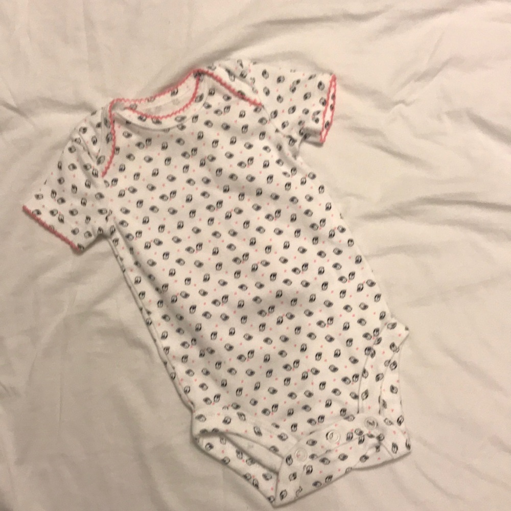 SOLD! Carter’s Onesie and Ruffle Bottom Pants - Picture 2 of 5